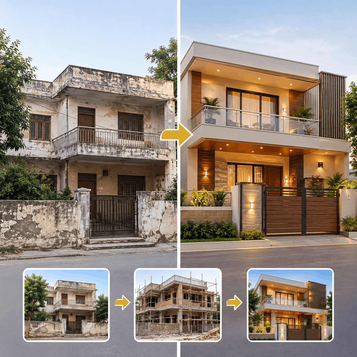 trusted construction company in Model Town