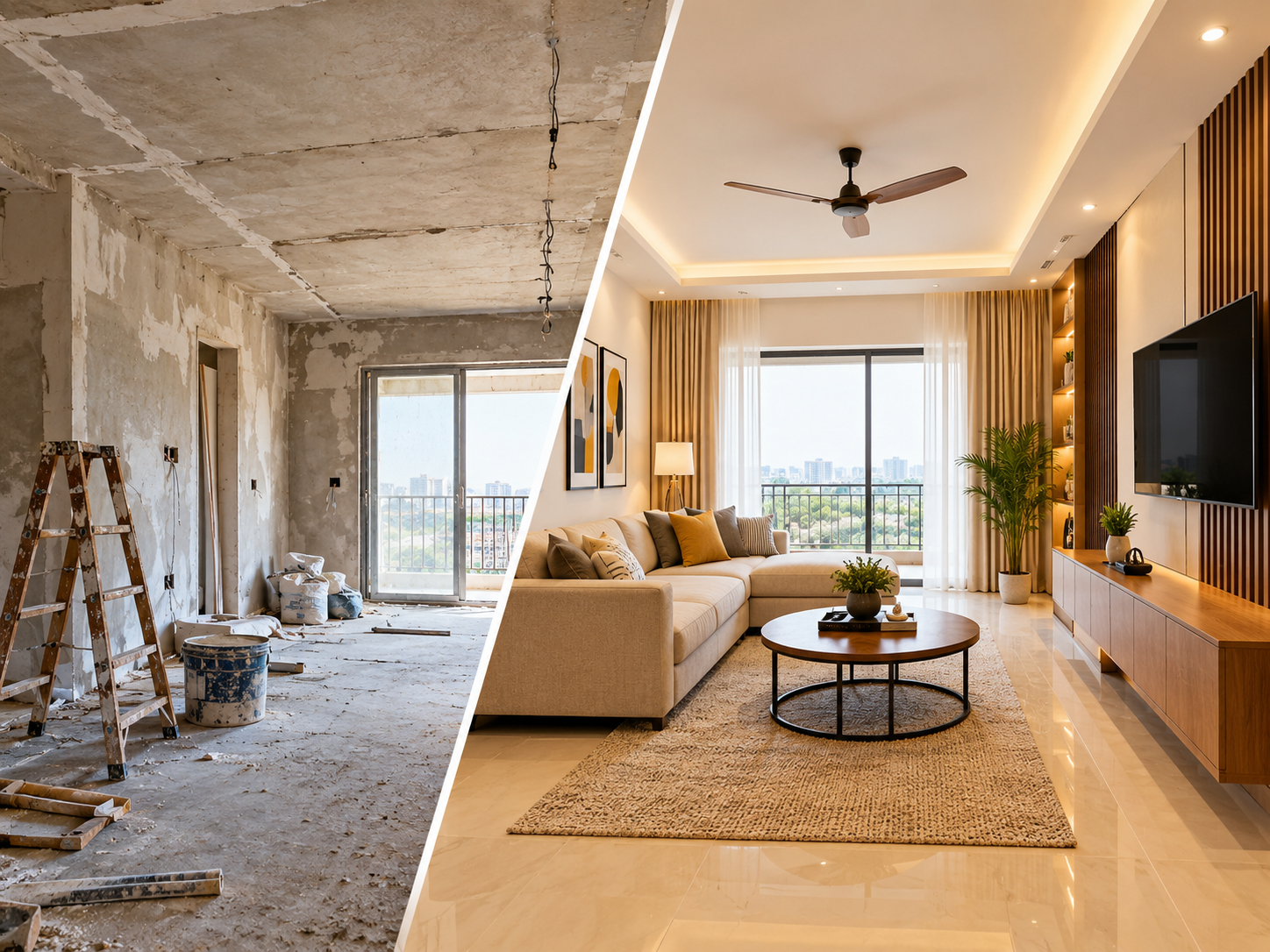 modern home renovation