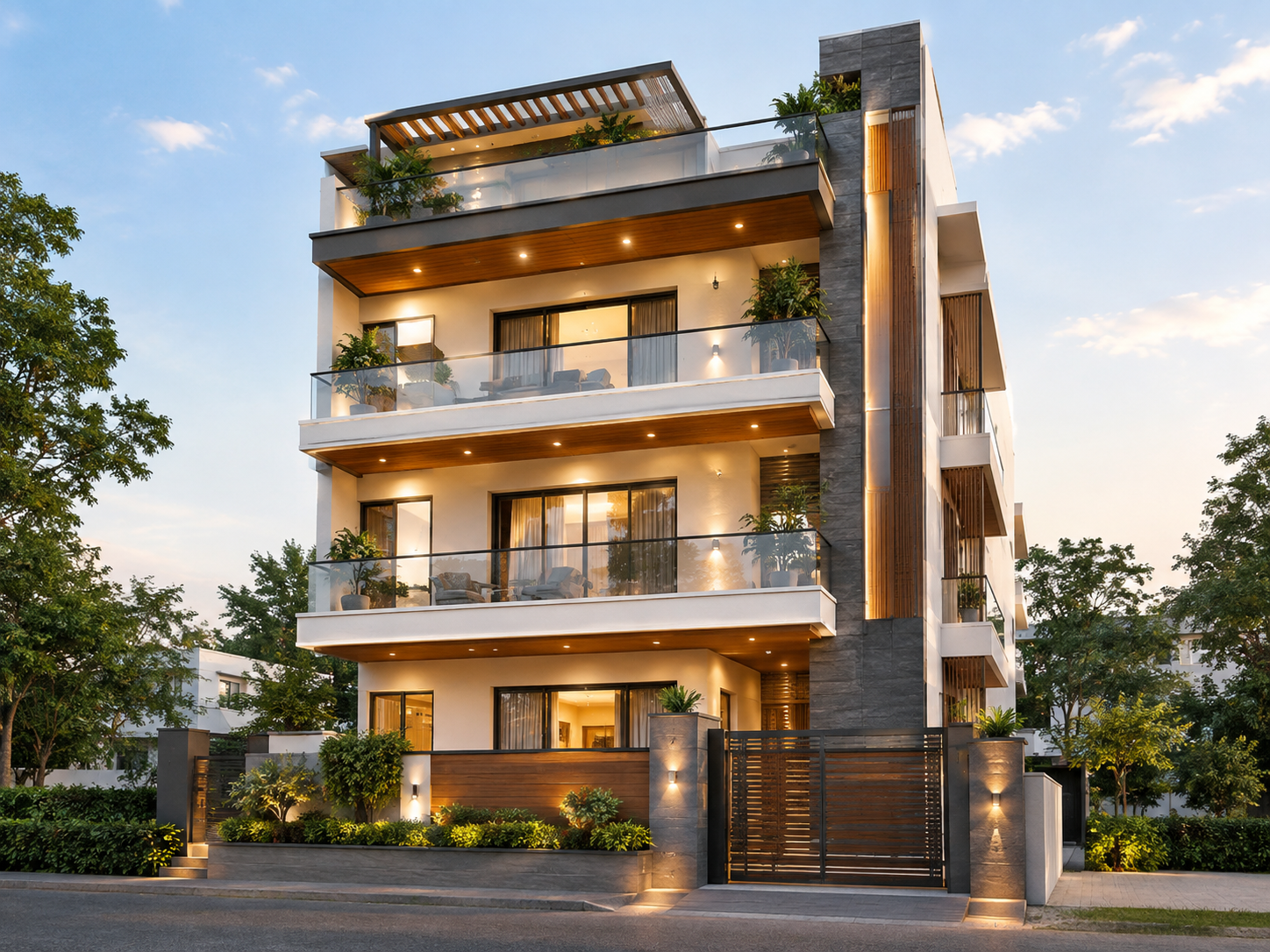 Multi-floor home construction